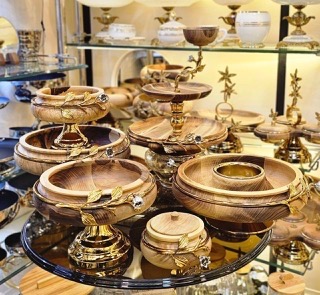 سرویس پذیرایی ۶تیکه مدل لاله