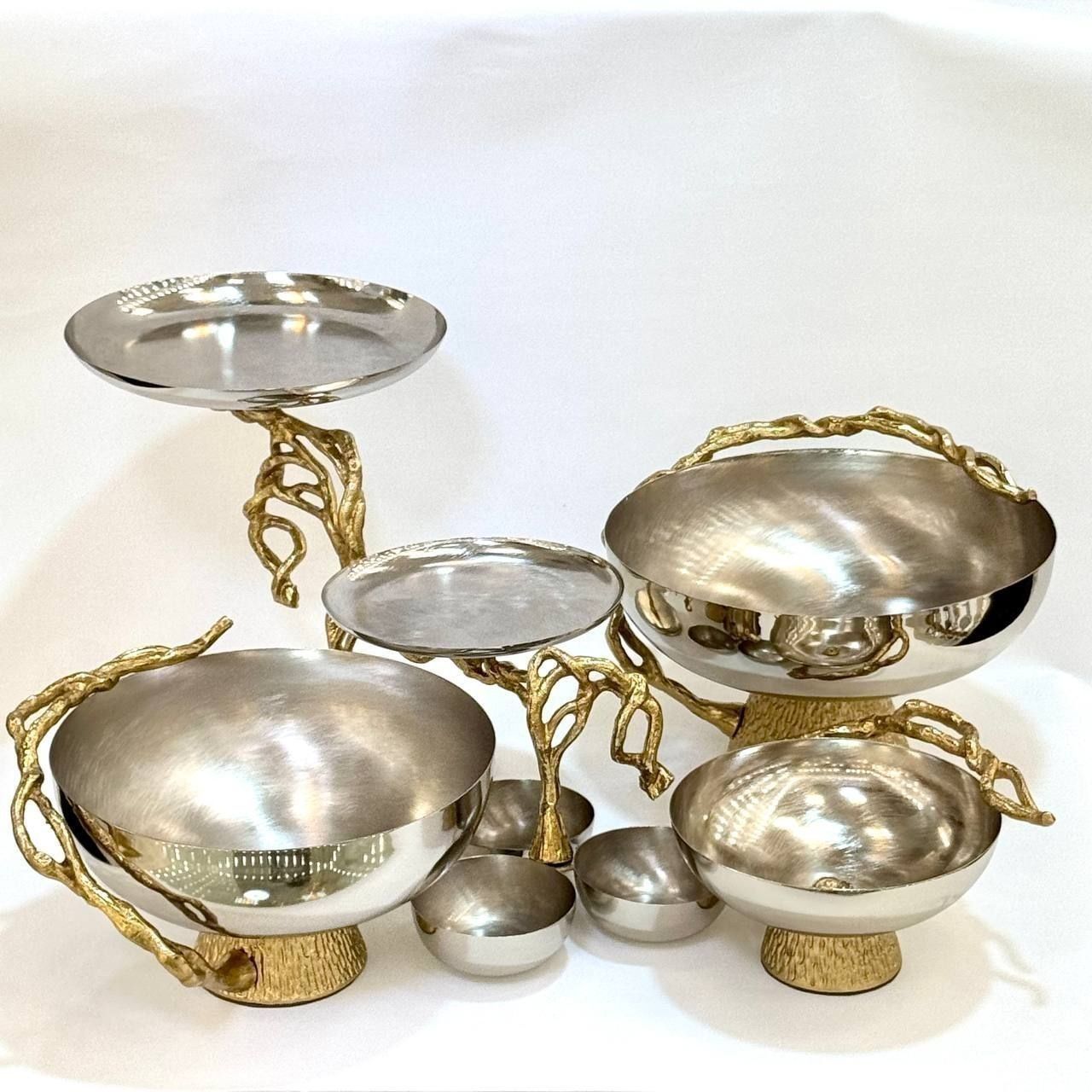 سرویس پذیرایی ۵تیکه استیل