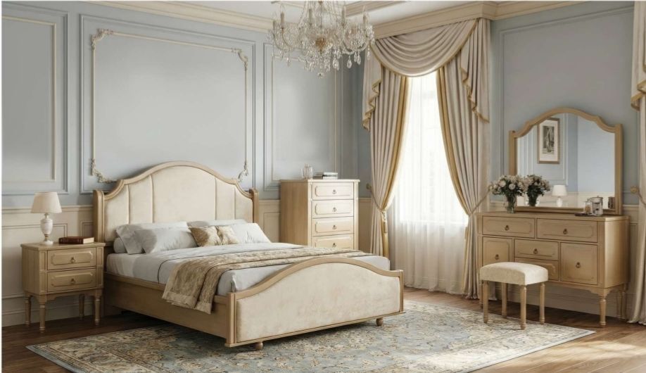 سرویس تخت خواب چوب راش