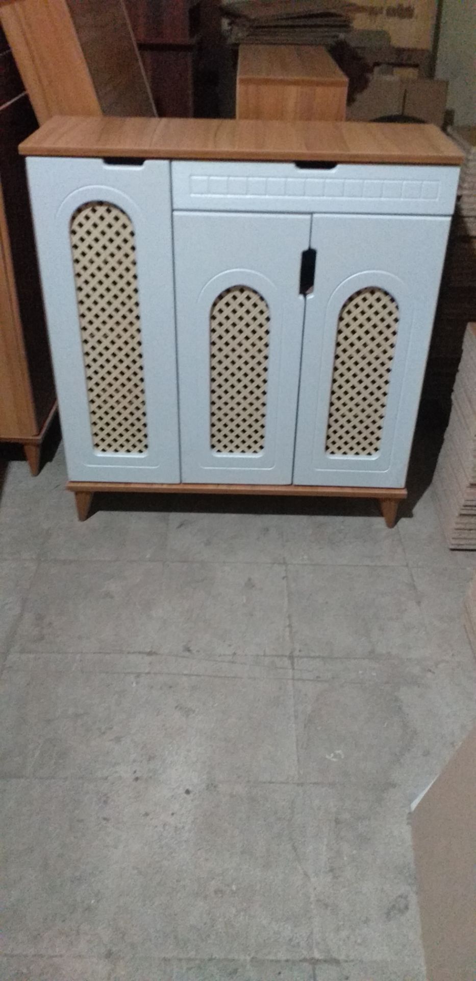جا کفشی مدل حصیری